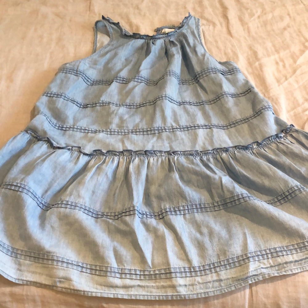 Cute summer light jean dress from Nordstrom
